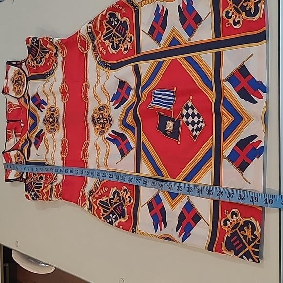 EUC VTG Anthony Sicari Regal Themed Maximilist Slip Dress - Picture 7 of 15